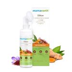 Mamaearth Ubtan Foaming Face Wash with Turmeric and Saffron for Tan Removal - 150ml Brightens Skin | Removes Tan | Gently Exfoliates