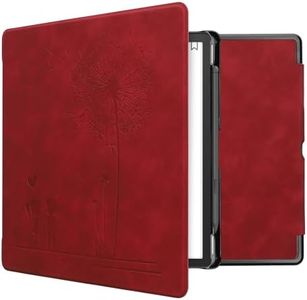 kwmobile Custodia eReader Compatibile con Amazon Kindle Scribe Cover - eBook Reader Flip Case - Cover eReader Magnetica Pelle PU Amore