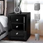 ALFORDSON Mirrored Bedside Table 58