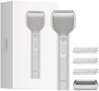 Laifen T1 Pro 1-Blade Electric Shaver, High-Speed 12,000 Cuts/Min, Long Hair Trimmer with 3 Guards, for Sparse Beard & Daily Styling, Wet & Dry, IPX7 Waterproof (Aluminum Alloy)