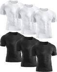 TELALEO 6 Pack Men's Compression Sh