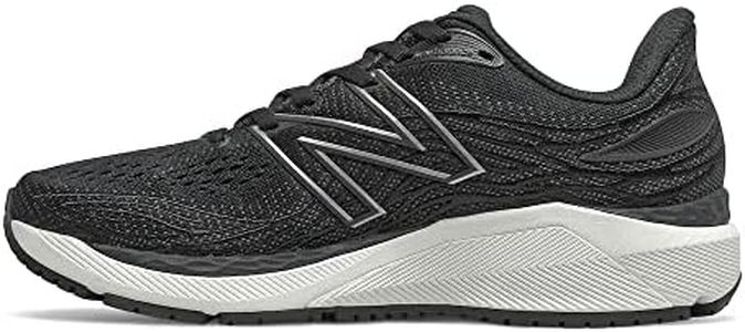 New Balance Women's Fresh Foam X 860 V12 Running Shoes Sneakers, Black, Size US 7.5