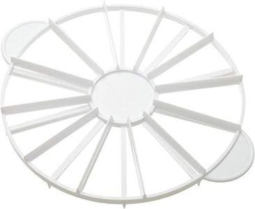 Round Cake Slice & Pie Slicer Marker, Cake Divider, Cheesecake Cutter, Double Sided Cake Portion Marker, 14 or 16 Slices-Works for Cakes Up to 16-Inches Diameter