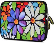 Amzer 7.75" Designer Neoprene Sleeve Case Cover Pouch for Tablet, eBook and Netbook-Summer Garden (AMZ5206077)