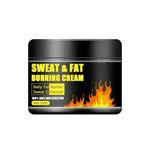 Sweat & Fat Burning Cream,Belly Fat Burner Sweat Enhancer,Slimming Massage Cream,Burns Cellulite on Thighs,Legs,Abdomen and Buttocks，Suitable for Both Men and Women,4.23 OZ