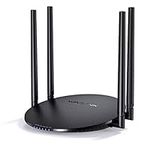 WAVLINK AC1200 Dual Band Wifi Router, 867 Mbps/5 GHz + 300 Mbps/2.4GHz Wireless Router with Router/Wlan Access Point/Repeater(WISP) Mode, MU-MIMO, Guest WiFi, 4+1 Gigabit Port, WPS, LED Lights