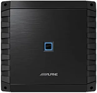 Alpine S2-A36F S-Series Class-D 4-Channel Amplifier, Hi-Res Certified, 60W x 4 @ 4 Ω, 90W x 4 @ 2 Ω