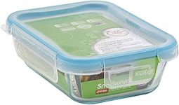Snapware 1112403 6 Cup Glass Rectangle With Plastic Lid