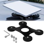DAIERTEK Starlink Mini Car Magnetic Mount - Ultra Strong 220LBS Quick Release Roof Mount Kit, 360° Rotation, No Drill Universal Magnetic Car Mount for RV Van Truck Boat Yacht Vehicle