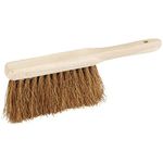 Draper 300mm / 12" Gardening Soft Coco Hand Brush | Heavy- Duty Garden Clean Hand Tool | Sweeping Brush | Outdoor and Indoor | 43779