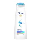 Dove Glycolic + Hydration Shampoo 180 ml with 5% Hydra-Glycol for Upto 100 hours of hydrated, fluid hair.