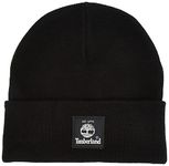 Timberland Short Watch Cap, Black Os, One Size