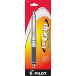 Pilot Dr. Grip Center of Gravity Retractable Ball Point Pen, Medium Point, Charcoal Gray Grip, Black Ink, Single Pen (36180)