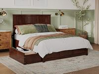 Atlantic Furniture AR8646114 Madison Bed Solid Hardwood, Queen