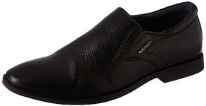 Hush Puppies Men's Aaron Slipon E 23 Formal Shoes (8556001_Black_8 UK)