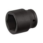 Jetech 3/4 Inch Drive 1-7/16 Inch Standard Impact Socket, Made with Chrome Molybdenum Alloy Steel, Heat Treated, 6-Point Design, SAE