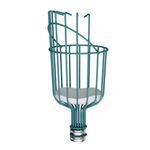 TelesPro Fruit Picker Basket Head for Premium Fruit Harvesting - Apple, Avocado, and More - Twist-on Attachment for Standard US (3/4inch Acme) Threaded Pole (Head Only)-Pole Sold Separately