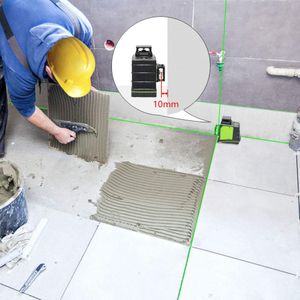 Huepar 360° Green Laser Level – Self-Leveling Cross Line Tool