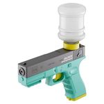 Electric Watergun,Powered Water Gun, Water Guns Pistols For Adult,Large Capacity Water Pistol, Maximum Range Of 32 Feet,Cool Small Manual Water Soaker Gun Summer Swimming Pool Outdoor Games Beach