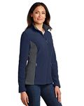 Port Authority Ladies Colorblock Value Fleece Jacket. L216