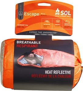 Survive Outdoors Longer 70% Reflective Escape Bivvy, Orange