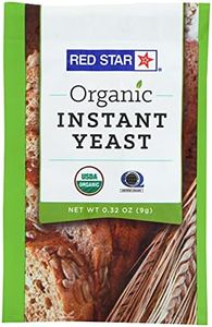 Red Star Organic Instant Yeast, Kosher, USDA Certified Organic, 0.32 Ounce (Pack of 20)