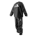 adidas Sauna Suit Weight Loss, Boxing Fitness Gym Exercise Training Top Bottoms, Hot Heat Sweat Suit, Jogging, Full Body, Men & Women (X-Large)