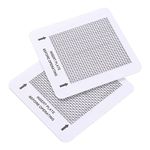 2 Pack Ceramic Ozone Plates for Popular Home Air Purifiers 4.5" x 4.5" Air Fresh Replacement Parts