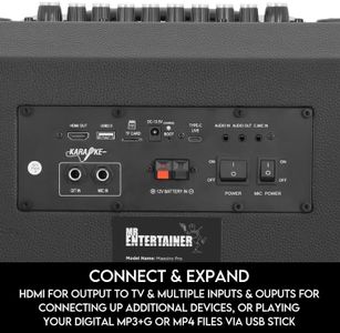 Mr Entertainer Digibox Pro Karaoke Machine – All-In-One Music System