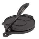 Tortilla Press, Tortilla Maker Manual Roti Maker Dough Press Quesadilla Maker Aluminum Alloy Tortilla Press Rotis Press Quesadilla Press for Taco(20cm-Black)