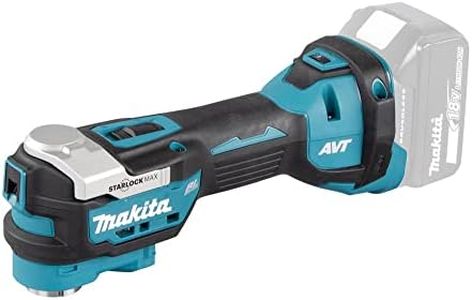 Makita DTM52Z Li-ion LXT Brushless Multi-Tool - Batteries and Charger Not Included, Blue, 18 V