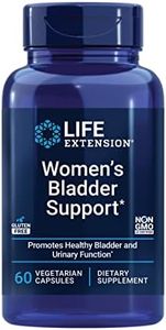 Life Extension Women's Bladder Support – for Bladder Health and Normal Urinary Frequency – Horsetail, Lindera and Three-Leaf Caper Extracts – Non-GMO – Gluten Free — 60 Vegetarian Capsules