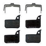 Gekors 2 Pairs Disc Brake Pads for SRAM Rival 22,Force 22,Red 22,S-700,Semi-Metallic