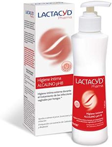 Lactacyd Alcalino Ph 8 Higiene Íntima Externa Durante el Tratamiento de las Infecciones Vaginales por Hongos 250 ml
