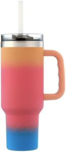 Ozark Trail Prismatic Design 40 oz Vacuum Insulated Stainless Steel Tumbler.