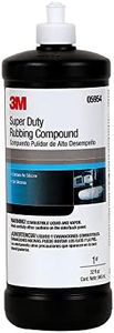 3M Super Duty Rubbing Compound, 05954, 1 qt (32 fl oz/946 mL)