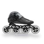 SH Skates Pro M1 Inline Speed Skates, Black and Grey (110mm, US-9/EU-41 (26.5cm))