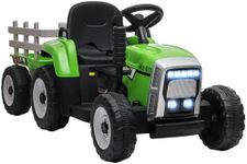 HOMCOM Electric Ride on Tractor 12V