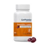EyePromise Zeaxanthin and Lutein Eye Vitamin, 60-day Supply of Softgel Capsules for your Complete Macular Health Support