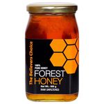 The Believers Choice Raw Organic Forest Honey, Wild, Unprocessed, Unheated, Non Pasteurized, Original Honey 100% Pure and Natural, Collected from Deep Forest , 500 Gram jar