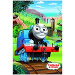 Jerry Fabrics Kids Fleece Blankets & Throws 100 x 150cm Thomas & Friends Character, Polyester, Multi-Colour, Single