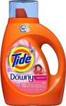 Tide Plus Downy He Turbo Clean 24 Loads Liquid Laundry Detergent, April Fresh Scent