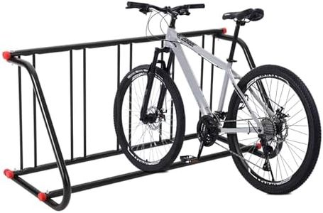 Commercial Bike Rack Outdoor,Metal Bicycle Parking Rack Stand,5 Bike Commercial Bike Rack Garage Floor for Retail Shopping Centers, Schools,Backyards,Bike Shops
