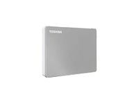 Toshiba Canvio Flex 2TB Portable External Hard Drive USB-C USB 3.0, Silver for PC, Mac, & Tablet - HDTX120XSCAA