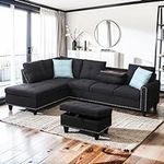 Yehha L-Shaped Sectional Sofa, Mode