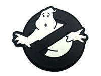 Ghostbusters Black Glow in The Dark Cosplay PVC Airsoft Paintball Patch