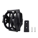 FXL-Y011 Fishing Wire Reel, Split Type Fishing Reel Underwater Wooden Speargun Reel with Foldable Handle for Wooden Body Fish Guns, Can Adjust the Tightness of the Reel