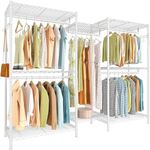 Forthcan Clothes Rack Wire Garment 