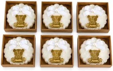 Pearlsavon Engraved Baby Shower Magnet Favors 20 Pcs