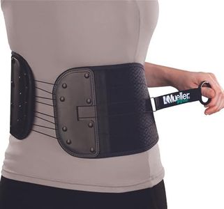 Mueller Adjustable Back and Abdominal Support, Black, OSFM